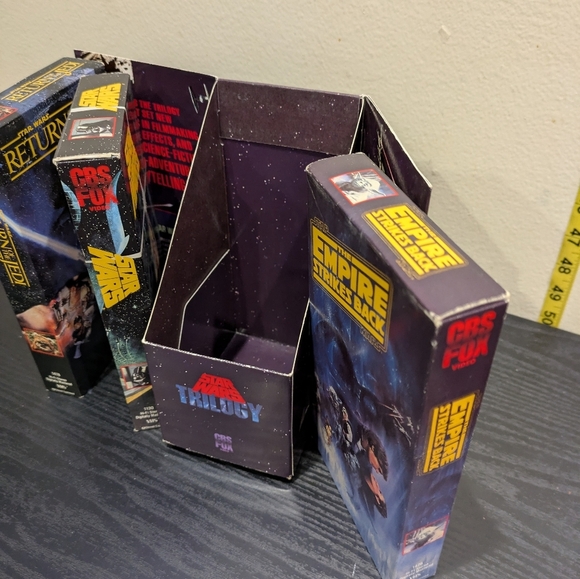 Star Wars Trilogy VHS Set by - Black - Picture 8 of 8